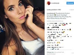 Poniedziałek, 28 października 2019 (09:55). Maria Andrejczyk Instagram