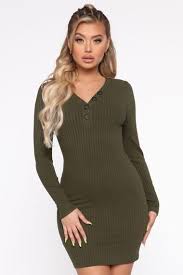 Keep Calm Ribbed Mini Dress Olive Mini Dress Mini Dress Fashion Orange Mini Dress