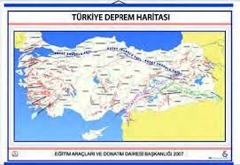 Ülkemizin en riskli deprem bölgesi olarak kabul edilir. Turkiye Deprem Bolgeleri Haritasi Kapli Ve Citali Edulab Online Alisveris