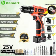 We did not find results for: 25v Cordless Drill Two Lithium Double Speed Battery Drill 2 Batteries Multifunction Hand Tools Set Shopee Malaysia