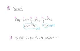 Ejercicio Resuelto 08 Formulacion Organica De Alquenos Ejercicio De Multiple Opcion Organic Chem Math Mabel