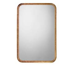 The classic look of the rectangular vanity mirror makes it perfect for almost any bathroom counter. Principle Rounded Rectangle Vanity Mirror Pottery Barn