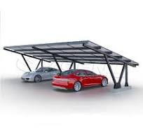 Solar Car Parking Mounting Structures Waterproof Solar Carport Mounting  System
