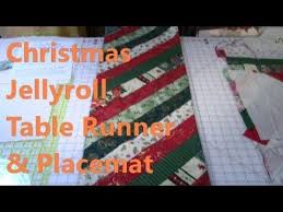 Flip And Stitch Quilt As You Go Table Runner Youtube Table Runners Christmas Table Toppers Table Runner Tutorial