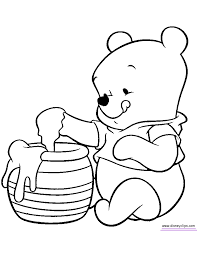 When we think of october holidays, most of us think of halloween. Baby Pooh Bear Colouring Pages Peepsburgh