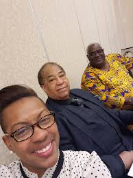 Polk State professors Earl Brown, Greg Harris, and Niqui  Young-Pringle-Brown served as judges in the Central Florida Spelling Bee,  where students from more than 40 local schools competed for a spot in