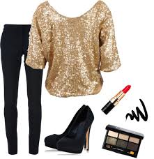 Black And Gold Birthday Party Outfits Amber I Think If We Integrate Golds Blues And Greens It Will Still Have An Overall Greek Feel Christmas Party Attire Fashion Party Outfit