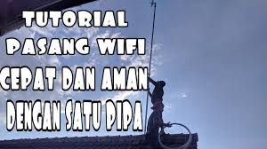 Jasa pemasangan wifi termurah di bojonegoro. Triangle Installation By Andik Budianto
