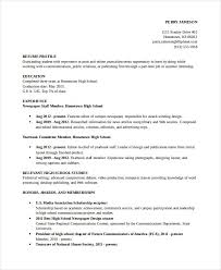 Sample High School Resume Student Resume High School Resume High School Resume Template