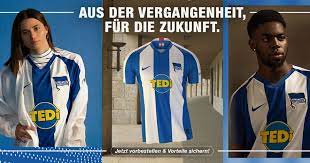 Hertha bsc berlin trikot 2016/2017, teamsigniert, xxl. Hertha Bsc Berlin 19 20 Trikots Veroffentlicht Nur Fussball