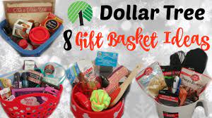 8 Dollar Tree Gift Baskets Quick Easy Youtube Dollar Tree Gifts Tree Gift Coffee Lover Gifts Basket