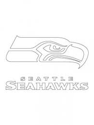 Click To See Printable Version Of Seattle Seahawks Logo Coloring Page Kidswoodcrafts Seattle Seahawks Logo Seattle Seahawks Football Coloring Pages