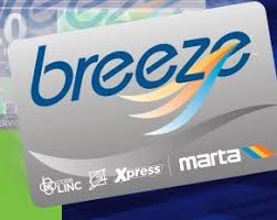 The card automatically debits the cost of the passenger's ride when placed on or near the breeze target at the fare gate. Working Toward A Unified Fare System For All Metro Atlanta Mass Transit Saportareport