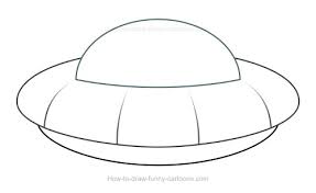 Step by step tutorial, teach you how to draw this cartoon ufo, very simple. How To Draw A Cartoon Ufo