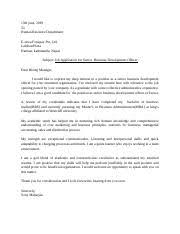 Contextual translation of job application letter into nepali. Esewa Cover Letter 13th June 2019 To Human Resource Department E Sewa Fonepay Pvt Ltd Lalchan Plaza Hattisar Kathmandu Nepal Subject Job Application Course Hero