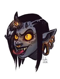 Anne Marie Trying My Best With Digital Painting Amp Nbsp Amp Nbsp Amp Nbsp See The Steps From This Drawing At Demon Drawings Character Art Demon Girl