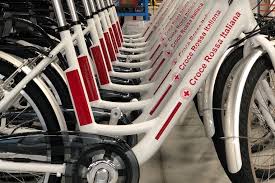 These red oxfords are so beautiful and super comfortable! Five Delivers E Bikes To Support Italian Red Cross Covid Relief Bike Europe