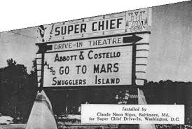 Super Chief Drive In Ft Washington Md Old Washington Drive In Theater Driving