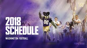 University of washington is responsible for this page. Uw S Full 2018 Football Schedule Released University Of Washington Athletics