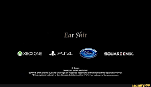 Free shipping on many items | browse your favorite brands | affordable prices. Eat Shit Xsoxone Bpsa Square Enix Disney Developed By Square Enix Square Enix And The Square Enix Logo Are Registered Trademarks Or Trademarks Of The Square Enix Group Is A Registered Trademark