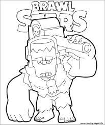 Find the best brawl stars coloring pages for kids & for adults, print 🖨️ and color ️ 74 brawl stars coloring pages ️ for free from our coloring book 📚. Brawl Stars Coloring Pages Frank Coloringbay