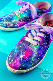 Don't be discouraged, just be prepared. Creative Diy Galaxy Tie Dye Shoes The Inspiration Edit