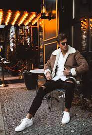 Easily Create A Modern Casual Style For Men For The Coming S El Style Winter Outfits Men Stylish Mens Outfits Mens Winter Fashion