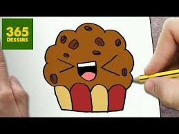 Cupcake Kawaii Youtube Dessin Kawaii 365 Dessins Dessin