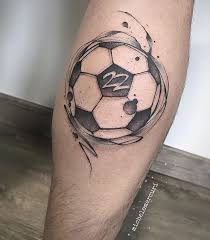 Futbol Soccer Tattoos Football Tattoo Leg Tattoos