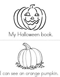 My Halloween Book Mini Book Halloween Books Mini Books Halloween Coloring Book