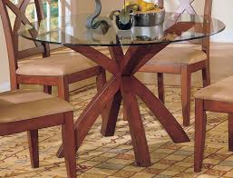 Homelegance Star Hill Round Dining Table Glass Top 5316 At Homelement Com Mid Century Modern Dining Table Round Glass Round Dining Table Dining Table Bases