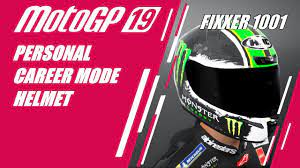 Nov 20 2016 the helmets and designs that valentino rossi has worn throughout motogp including the one off special designs year by year. Motogp 19 Helmet Editor Career Helmet Youtube