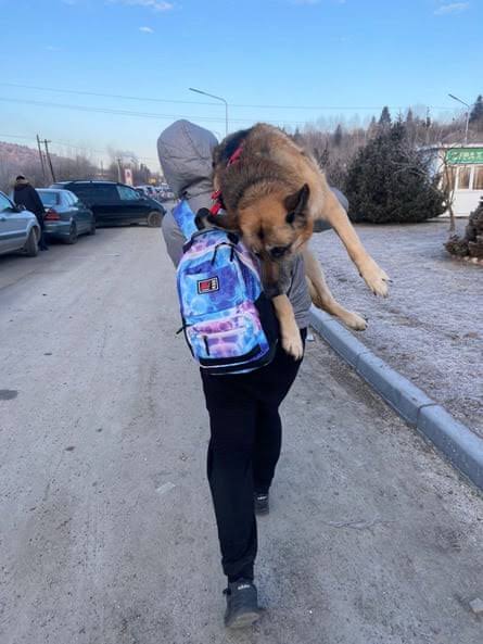 Ukraine-Russia crisis: 'I left my husband behind at the border. My heart is  broken' | Ukraine | The Guardian