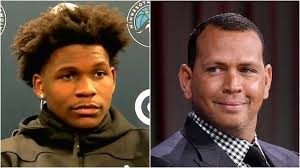 Quién es ese?" 🤣 Le preguntaron al joven novato Anthony Edwards sobre que  piensa de Alex Rodriguez ser co-dueño de la franquicia y si fue fanatico de  él: "¿Quié es ese? Yo