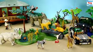 Playmobil Wildlife Safari Build And Play Toy Set With Animal Toys Youtube Avec pansements et bandages pour soigner les animaux. playmobil wildlife safari build and play toy set with animal toys