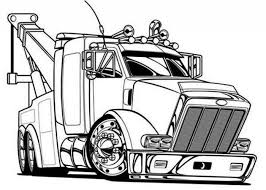 Whether you're tilling the soil to plant a springtime garden or getting ready to clear the land for your new home, a tractor is definitely a handy piece of equipment to own. Tow Truck Coloring Pages Truck Coloring Pages Big Trucks Semi Trucks