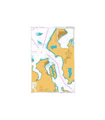 British Admiralty Nautical Chart 46 Puget Sound Point Partridge To Point No Point