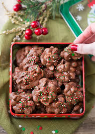 Here you will find christmas candy recipes including christmas fudge, truffles, easy christmas candy, bark and old christmas just wouldn't be the same with christmas candy recipes! Easy Christmas Crockpot Candy The Chunky Chef