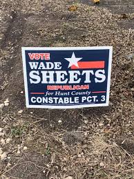 Profile for Wade Sheets for Pct. 3 Constable