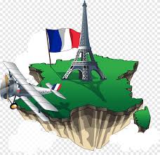 In order to capture the imagery, the google maps team followed in the footsteps of the 7 million annual visitors and ascended multiple floors of the tower. Eiffel Tower Flag Of France Map Euclidean Icon France Infographic Flag Png Pngegg