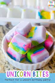 Unicorn Inspired Food Unicorn Yogurt Bites Birthday Snacks Party Snack Food Kids Birthday Party Food