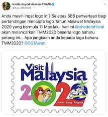 Logo visit malaysia year 2020 itu telah dilancarkan oleh menteri pelancongan dan kebudayaan, datuk seri mohamed nazri abdul aziz di chiang mai. Logo Vmy 2020 Dikecam Ini Respon Menteri Pelancongan