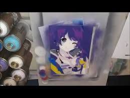Anime Manga Spray Paint Art With Stencils Youtube Explore anime & manga styled artworks and productions. anime manga spray paint art with