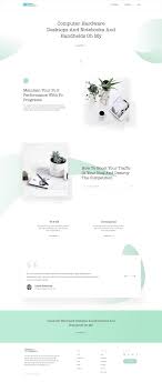 Clean Minimal Landing Page 2 Minimalist Web Design Web Design Minimal Web Design