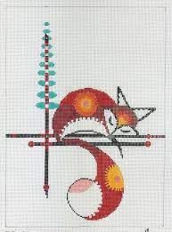Dominic bourbeau counted cross stitch patterns. Winter Fox Dominic Bourbeau Tapestry Fair Bedecked And Beadazzled Animal Cross Stitch Patterns Cross Stitch Animals Needlepoint Designs