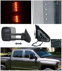 Does not compatible with 2007 silverado sierra classic models 3. Gmc Sierra 2014 2018 Towing Mirrors Power Heated Led Signal Lights A122luwf221 Topgearautosport