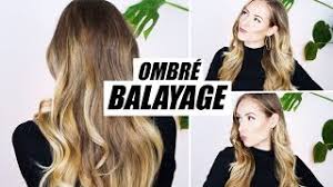 Balejasch(e) balɛjaʒ) eine freihandtechnik, bei der zwei haarfarben ineinander verwoben werden. Balayage Ombre Anleitung Strahnchen Zu Hause Selber Farben Lalalunia Youtube