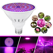 E27 30w Smd2835 Led Grow Light Full Spectrum Plant Lamp Set For Flower Seeds Greenhouse Ac85 265v Sale Banggood Com