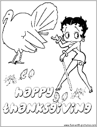Maybe you would like to learn more about one of these? Bettyboop Thanksgiving Coloring Page