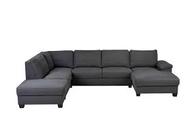 Switch Graue Wohnlandschaft Grau Webstoff Vienna
